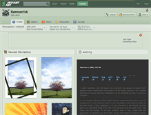 Tablet Screenshot of kennon1st.deviantart.com