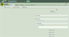 Desktop Screenshot of damadar.deviantart.com