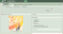 Desktop Screenshot of frootyness.deviantart.com