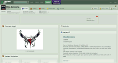 Desktop Screenshot of miss-demeena.deviantart.com