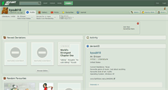 Desktop Screenshot of kyuubi18.deviantart.com