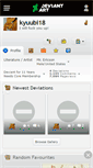 Mobile Screenshot of kyuubi18.deviantart.com