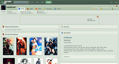Desktop Screenshot of koallaman.deviantart.com