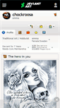 Mobile Screenshot of chockroosa.deviantart.com