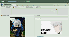 Desktop Screenshot of nidaime-club.deviantart.com