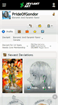 Mobile Screenshot of prideofgondor.deviantart.com