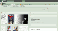 Desktop Screenshot of nafa.deviantart.com