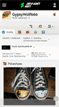 Mobile Screenshot of gypsywolf666.deviantart.com