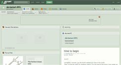 Desktop Screenshot of deviantart-rpg.deviantart.com