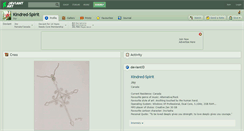 Desktop Screenshot of kindred-spirit.deviantart.com