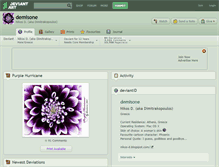 Tablet Screenshot of demisone.deviantart.com