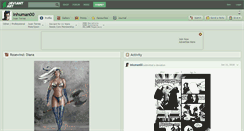 Desktop Screenshot of inhuman00.deviantart.com