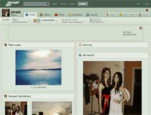 Tablet Screenshot of jecask.deviantart.com