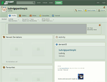 Tablet Screenshot of ludwigspantiesplz.deviantart.com