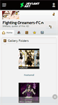 Mobile Screenshot of fighting-dreamers-fc.deviantart.com