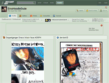 Tablet Screenshot of emohoodiedude.deviantart.com