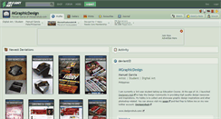 Desktop Screenshot of mgraphicdesign.deviantart.com