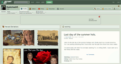 Desktop Screenshot of musicmad45.deviantart.com