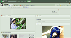 Desktop Screenshot of ensoda.deviantart.com