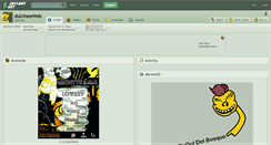Desktop Screenshot of dulcineaweb.deviantart.com