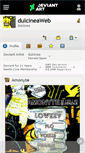 Mobile Screenshot of dulcineaweb.deviantart.com