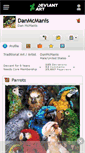 Mobile Screenshot of danmcmanis.deviantart.com