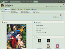 Tablet Screenshot of danmcmanis.deviantart.com