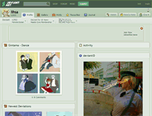 Tablet Screenshot of lihsa.deviantart.com