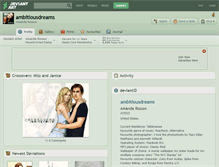 Tablet Screenshot of ambitiousdreams.deviantart.com