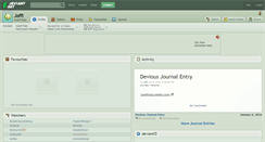 Desktop Screenshot of joffi.deviantart.com