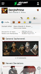 Mobile Screenshot of denjinprime.deviantart.com