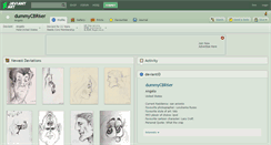 Desktop Screenshot of dummycbr6er.deviantart.com