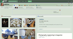 Desktop Screenshot of cadkitten.deviantart.com