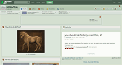 Desktop Screenshot of neonxteal.deviantart.com