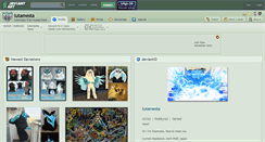 Desktop Screenshot of lutamesta.deviantart.com