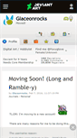 Mobile Screenshot of glaceonrocks.deviantart.com