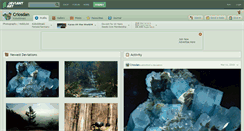 Desktop Screenshot of criosdan.deviantart.com