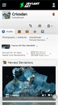Mobile Screenshot of criosdan.deviantart.com