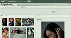 Desktop Screenshot of galinadeinega.deviantart.com