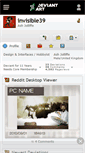 Mobile Screenshot of invisible39.deviantart.com