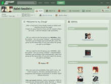 Tablet Screenshot of itadei-sasodei.deviantart.com