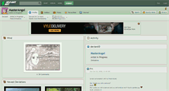 Desktop Screenshot of masterangel.deviantart.com