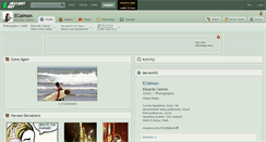 Desktop Screenshot of ecalmon.deviantart.com
