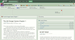 Desktop Screenshot of gabbywashere.deviantart.com