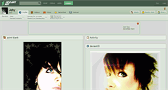 Desktop Screenshot of johy.deviantart.com