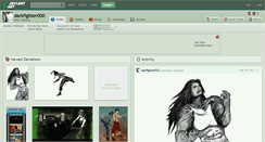 Desktop Screenshot of darkfighter000.deviantart.com