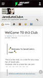 Mobile Screenshot of jaredletoclub.deviantart.com