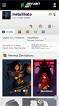 Mobile Screenshot of metallikato.deviantart.com