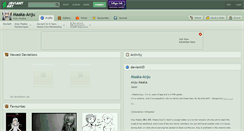 Desktop Screenshot of maaka-anju.deviantart.com