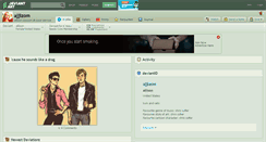 Desktop Screenshot of ajjizom.deviantart.com